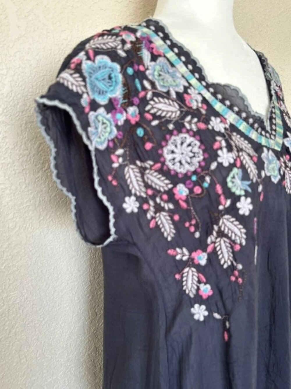 Embroidered Top by Johnny Was - Picture 3 of 10